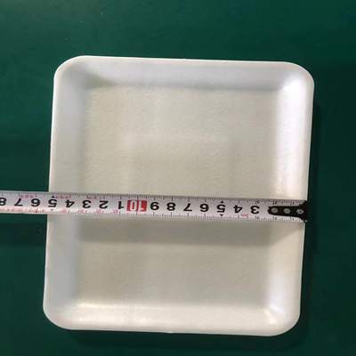 Caixa de almoço biodegradável em PVA branco feita sob medida e ecológica