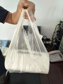 Sacos de compras médicos personalizados de plástico PVA solúvel em água 100% biodegradável