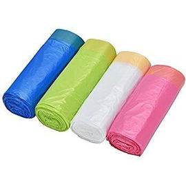 Sacos plásticos coloridos biodegradáveis feitos sob encomenda do escaninho do PLA dos sacos de lixo da prova do escape