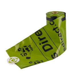 O tombadilho biodegradável do PLA ensaca o uso do cão de estimação com o logotipo feito sob encomenda do distribuidor disponível
